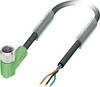 Phoenix Contact SAC-3P- 3,0-PVC/M 8FR kábel pre senzor/aktor, 1446320, 3 m, 1 ks