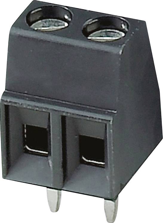 Phoenix Contact 1985823 Printplaatklem Aantal polen 2 Zwart 360 stuk(s)