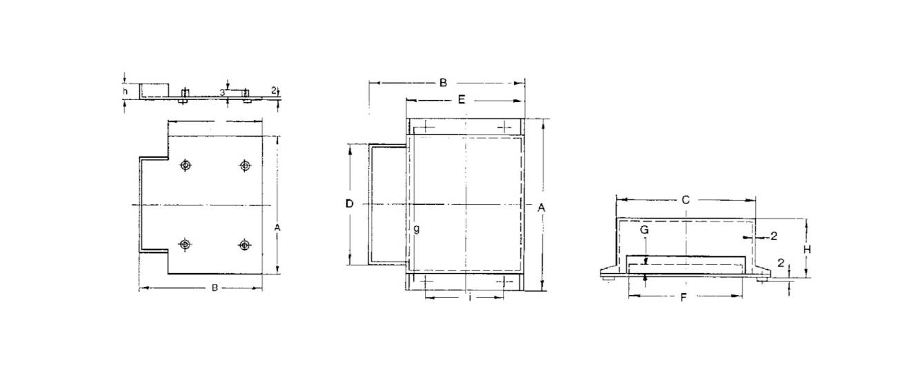 Strapubox 523 univerzálne púzdro, (d x š x v) 80 x 67 x 31 mm, ABS, 1 ks-1