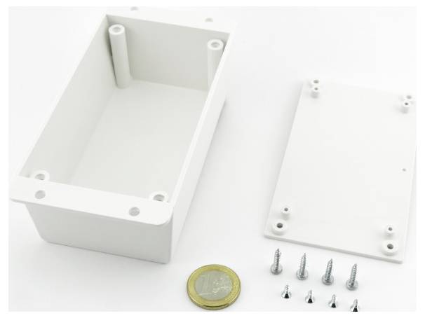 Supertronic PP089W-S puzdro na stenu, (d x š x v) 133 x 69 x 45 mm, ABS, 1 ks-0