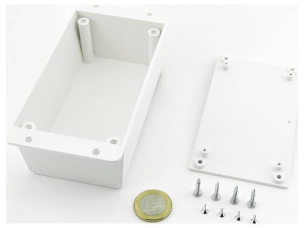 Supertronic PP089W-S puzdro na stenu, (d x š x v) 133 x 69 x 45 mm, ABS, 1 ks