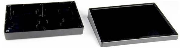 Supertronic PT135N-S puzdro na stôl, (d x š x v) 270 x 200 x 71 mm, 1 ks