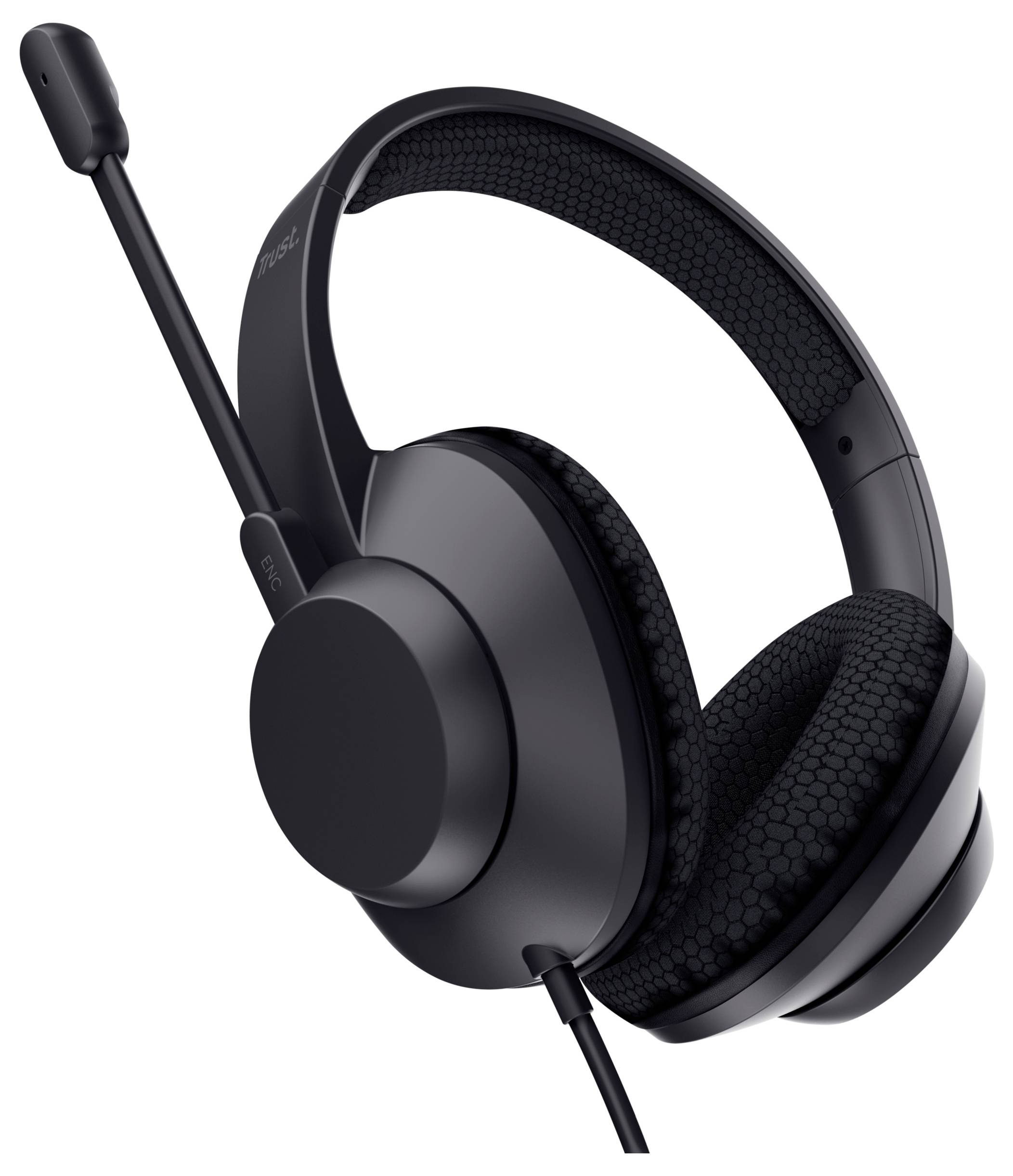 Trust Trust Ayda Max - Headset - On-Ear - kabelgebunden audio čip pre slúchadlá káblové, 25462, čierna, Potlačenie hluku-2