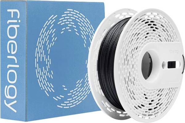 Fiberlogy PA12-15GF-BLACK-175-050 NYLON PA12+GF vlákno pre 3D tlačiarne PA12 GF zosilnená sklenými vláknami, Nárazuvzdorný, chemicky odolné, Žiaruvzdorné 1.75 mm 500 g čierna, čierna  1 ks