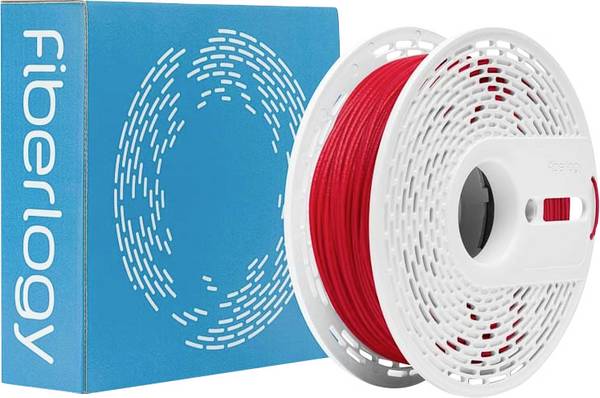 Fiberlogy PA12-15GF-RED-175-050 NYLON PA12+GF vlákno pre 3D tlačiarne PA12 GF zosilnená sklenými vláknami, Nárazuvzdorný, chemicky odolné, Žiaruvzdorné 1.75 mm 500 g červená  1 ks