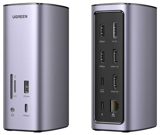 UGREEN Revodok Pro 312 USB-C dockingstation Geschikt voor merk (dockingstation): Universeel