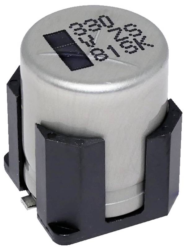 Panasonic  elektrolytický kondenzátor SMD   330 µF 35 V 20 % (Ø x v) 10 mm x 12.8 mm 1 ks Tape