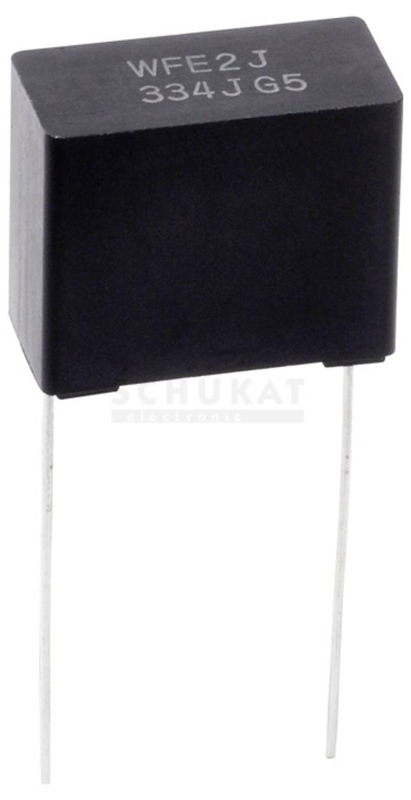 Panasonic  fóliový kondenzátor MKP radiálne vývody   1 µF 630 V 5 % (d x š x v) 26.0 x 10.0 x 17.0 mm 1 ks
