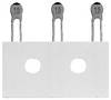 RICHWELL keramický diskový kondenzátor radiálne vývody 0.47 nF 100 V/DC 10 % (Ø x v) 5.1 mm x 3.5 mm 1 ks Tape