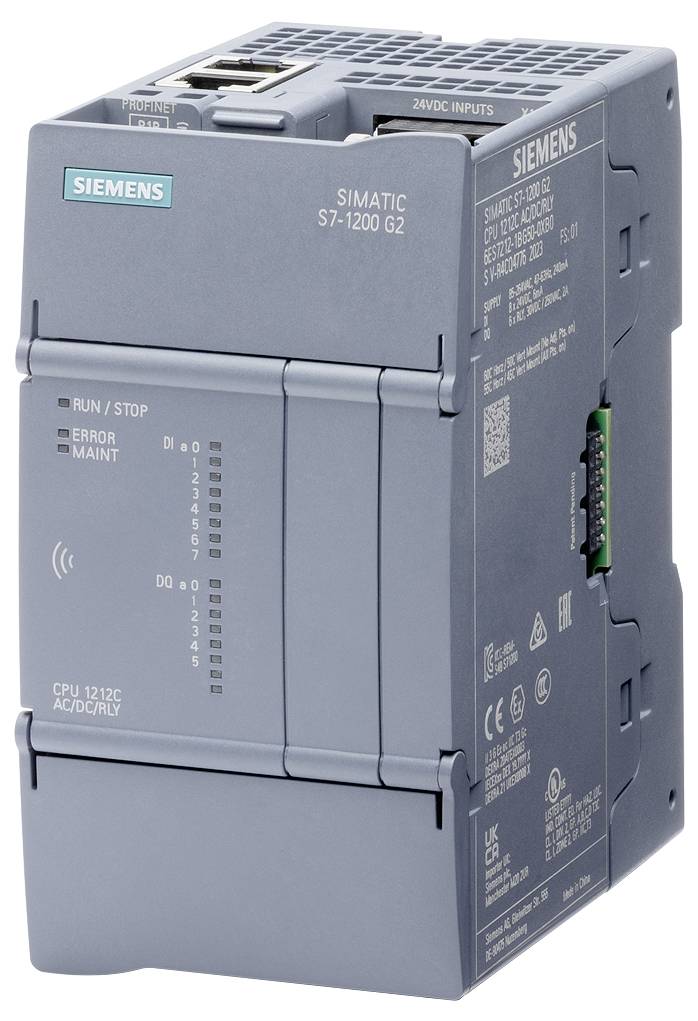 Siemens 6ES7212-1BG50-0XB0 6ES72121BG500XB0 PLC-stroomverzorging afbeelding