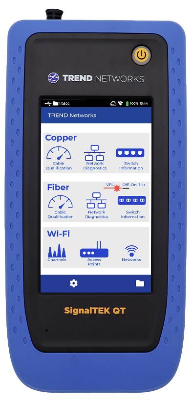 Tester per reti di telecomunicazione R166001 Trend Networks SignalTEK QT Pro 10G Rete