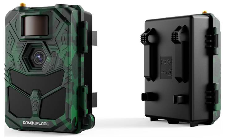 Camouflage EZ4G-PRO Wildcamera 24 Mpix Camouflage afbeelding