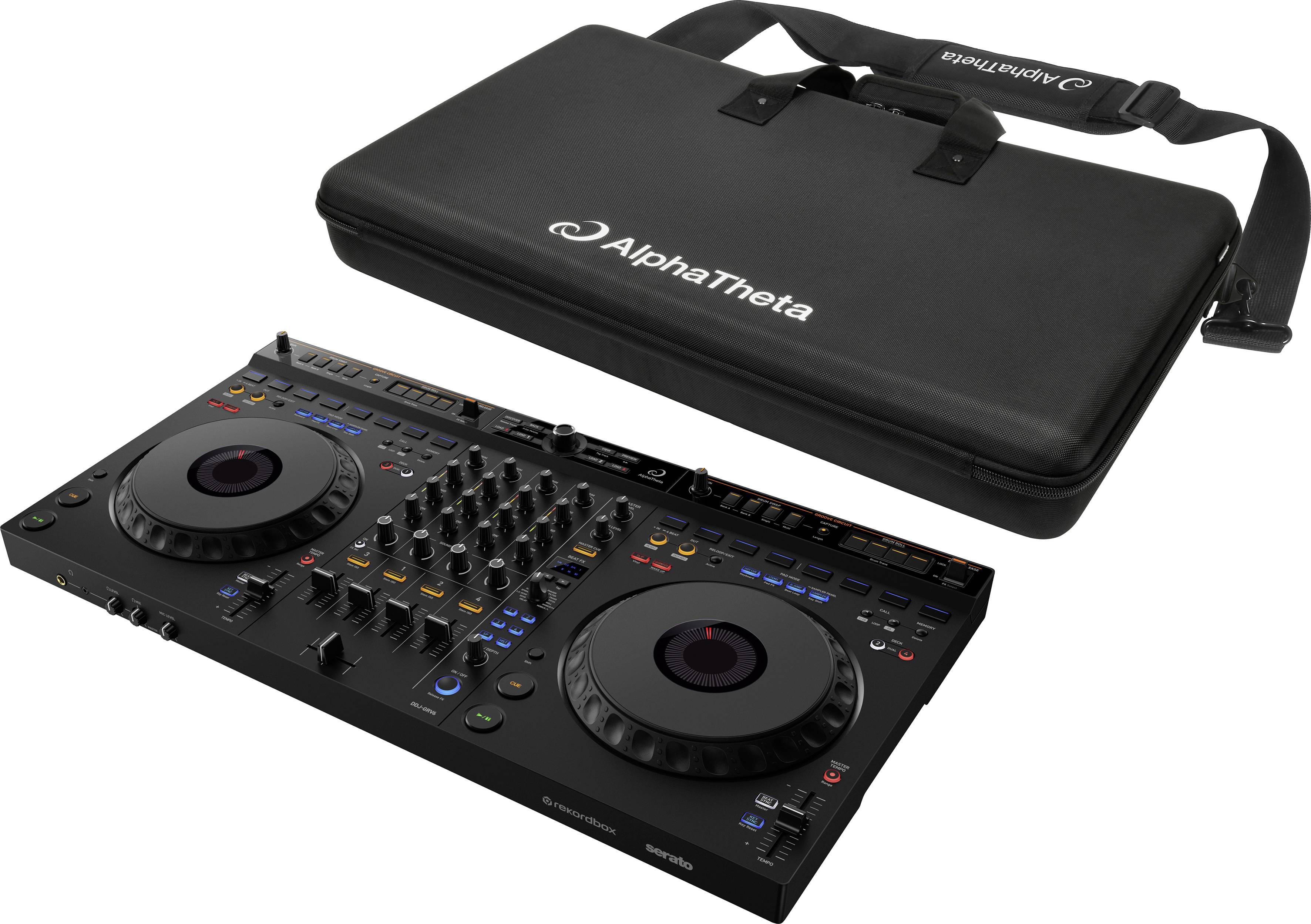 AlphaTheta DDJ-GRV6+DJC-GRV6 BAG DJ kontrolér-0