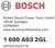'Bosch' logo a text: 'Robert Bosch Power Tools GmbH, 70538 Stuttgart, NEMECKO, www.bosch-professional.com, 1 600 A03 2GL, 4053423320718'