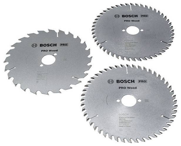 Bosch Accessories 2608644731 2608644731 Cirkelzaagbladset 190 mm 3 stuk(s)