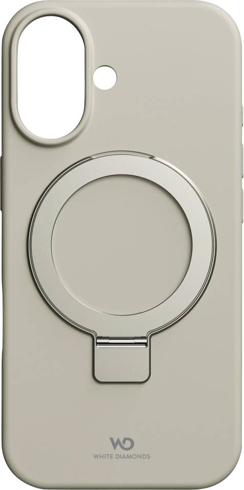 White Diamonds Mag Urban Stand Case Cover Apple iPhone 17 piesková-0
