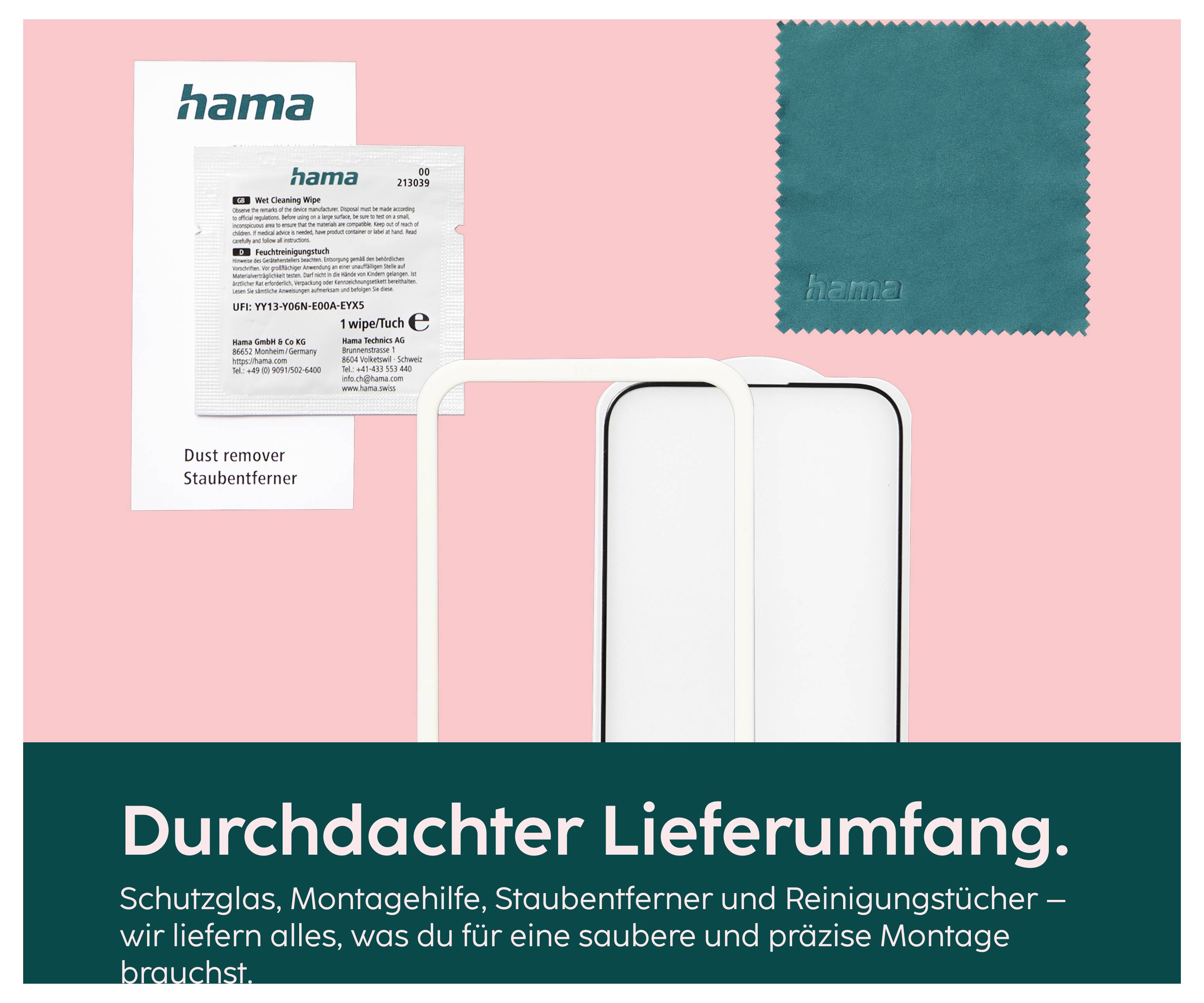 Hama ochranné sklo na displej smartfónu Apple iPhone 17 Pro Max 1 ks odolné voči poškriabaniu 00228558-17