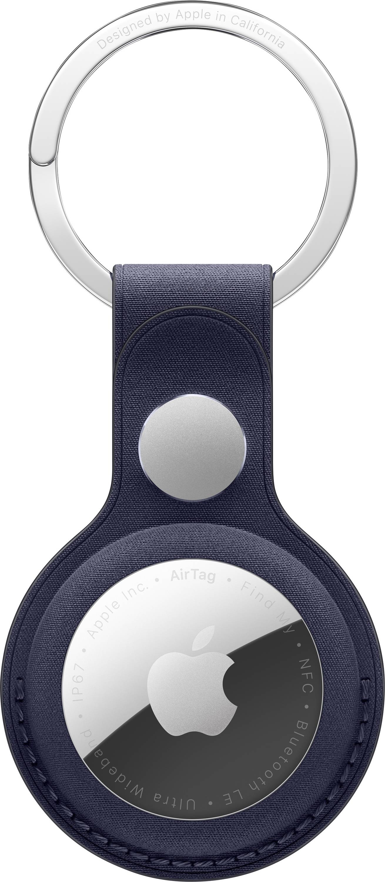 Porte-clés Apple AirTag FineWoven - Navy 2
