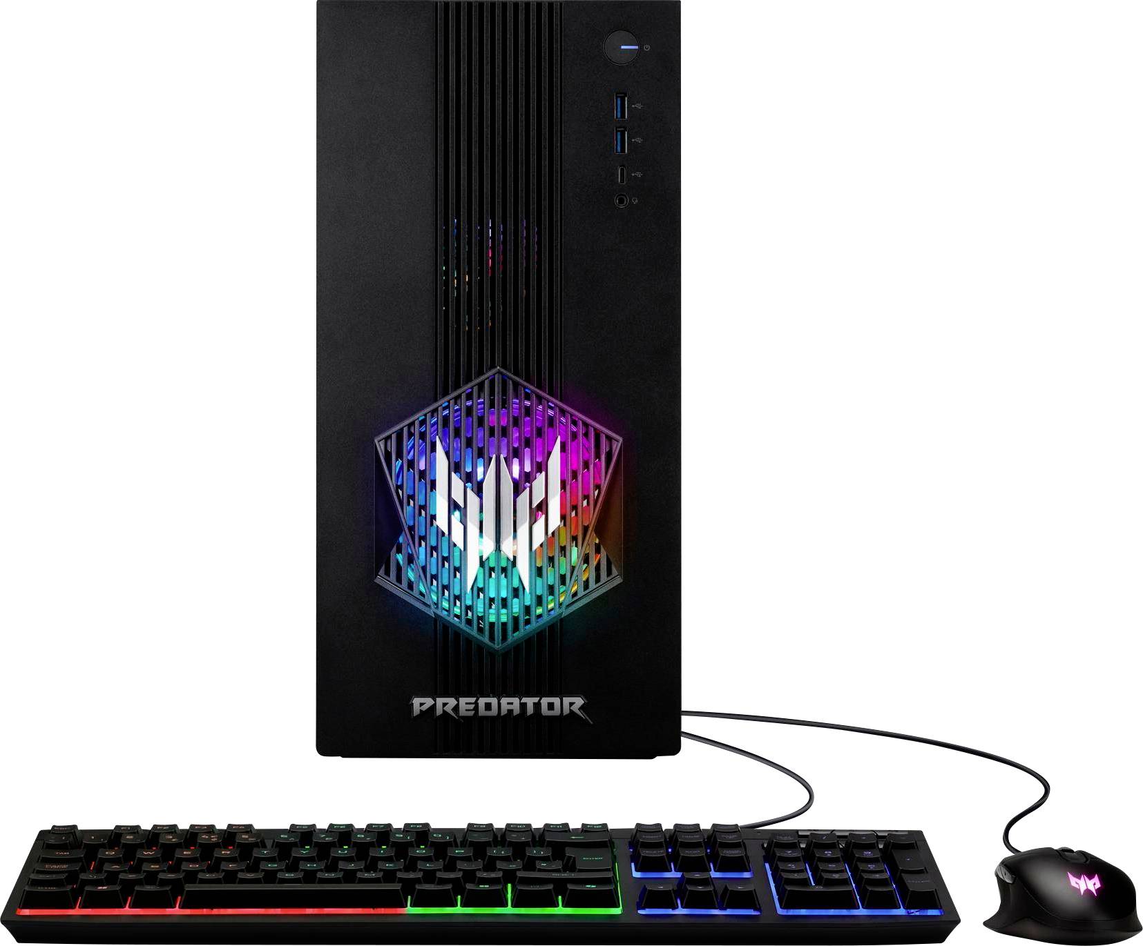 Acer PC da gioco Predator Orion 3000 2.5 cm (1 pollici) Intel® Core™ Ultra 7 (Series 2) 265F 5.3 GHz 12 GB RAM 2 TB SSD Nvidia Nvidia GeForce RTX 5070