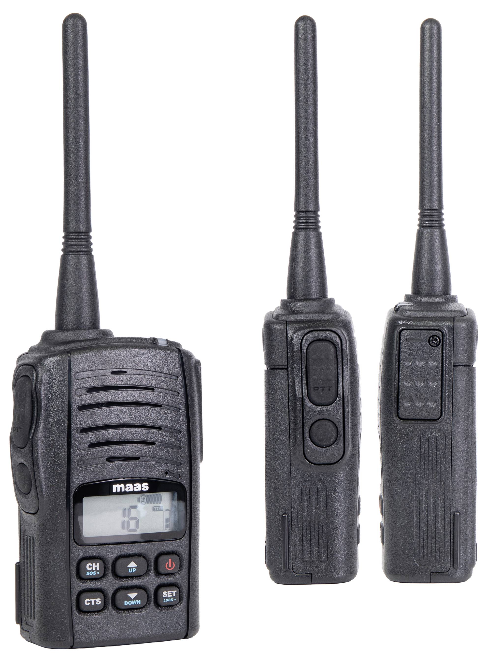 MAAS Elektronik MAAS PT-4502 PMR-446 Handfunkgerät 1963 PMR rádiostanica/vysielačka-2