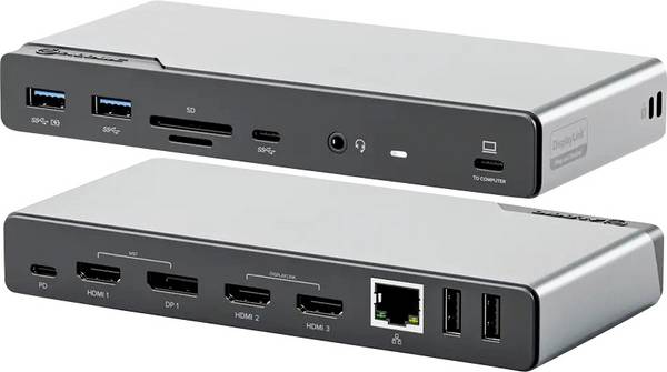 Alogic DUCDV4 USB-C® dokovacia stanica