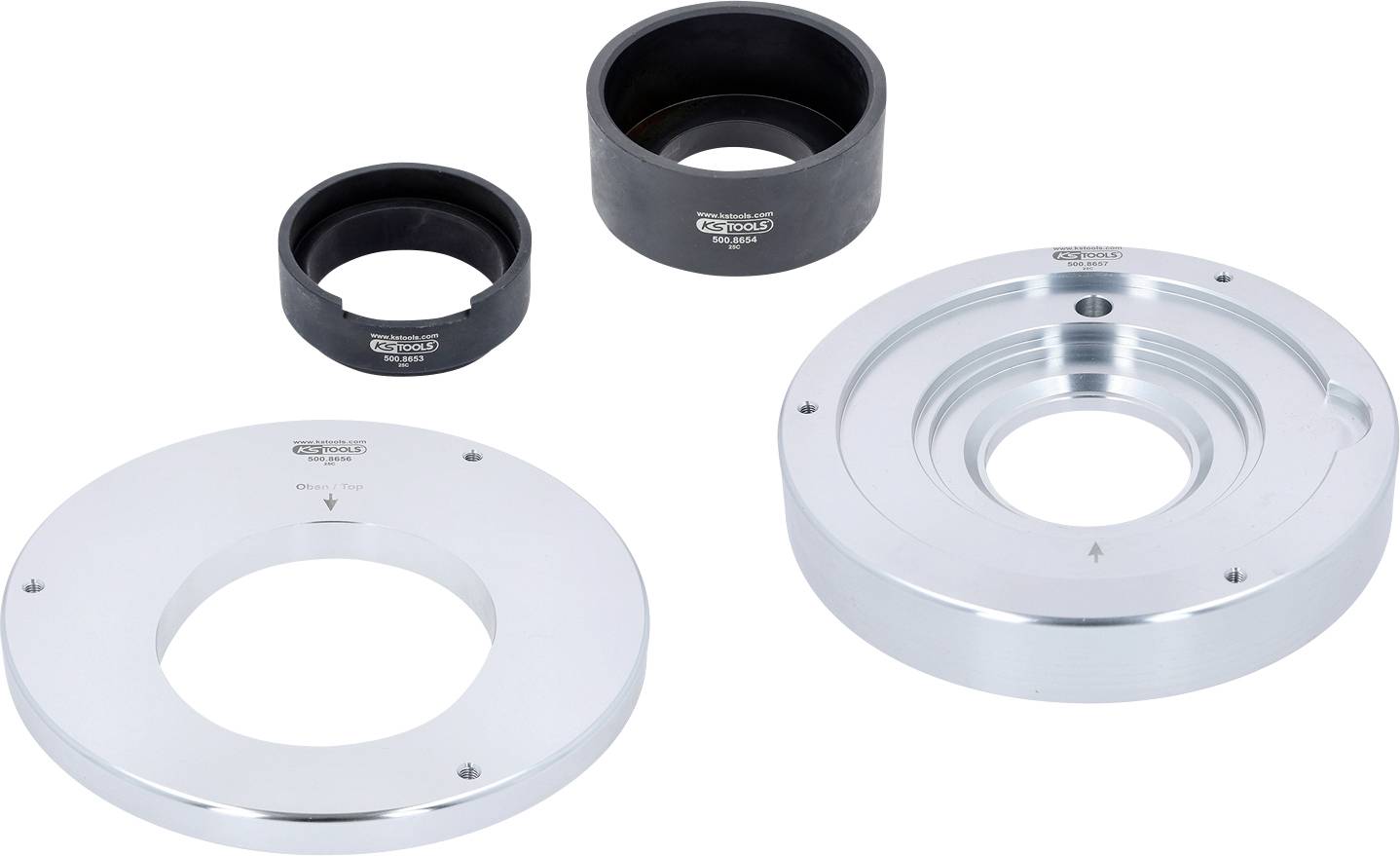 KS Tools 500.8655 Aluminium 4 stuk(s)