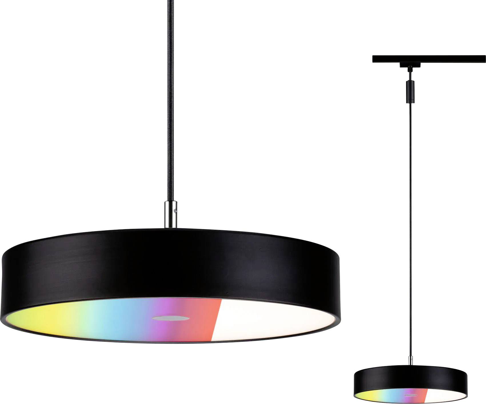 Paulmann Hanglamp URail 10 W Zwart (mat) afbeelding