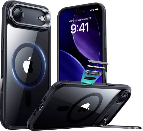ESR  Case Apple iPhone Air čierna, priehľadná