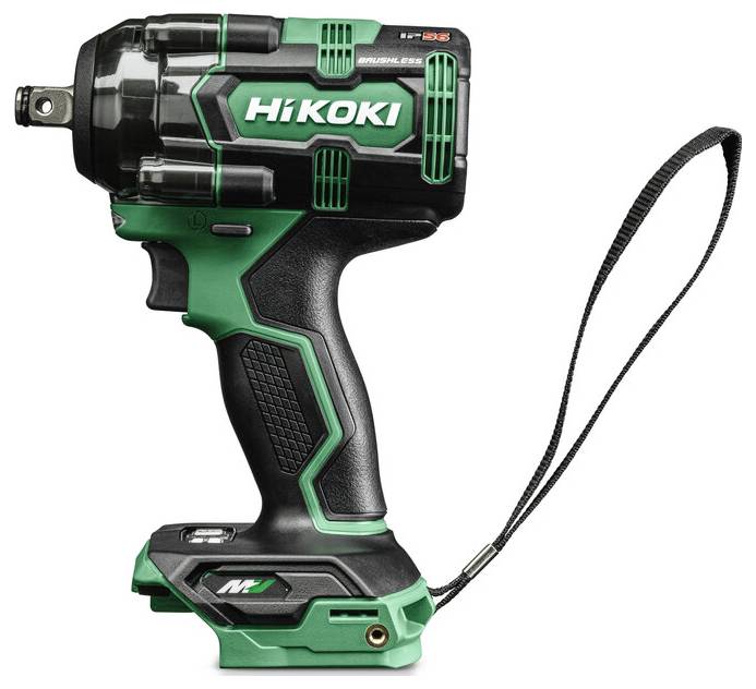 HiKOKI WR36DH WR36DHW2Z Slagskruvdragare batteri 380 Nm 36 V/DC Antal batterier som ing&aring;r 0 exkl. batteri/laddare, Utan laddare