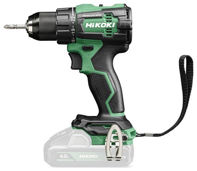 HiKOKI DS18DE -Borrskruvdragare batteri exkl. batteri/laddare, Utan laddare