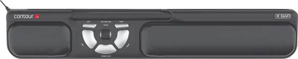 Contour X-Bar wired  ergonomická myš, prenos káblový, čierna