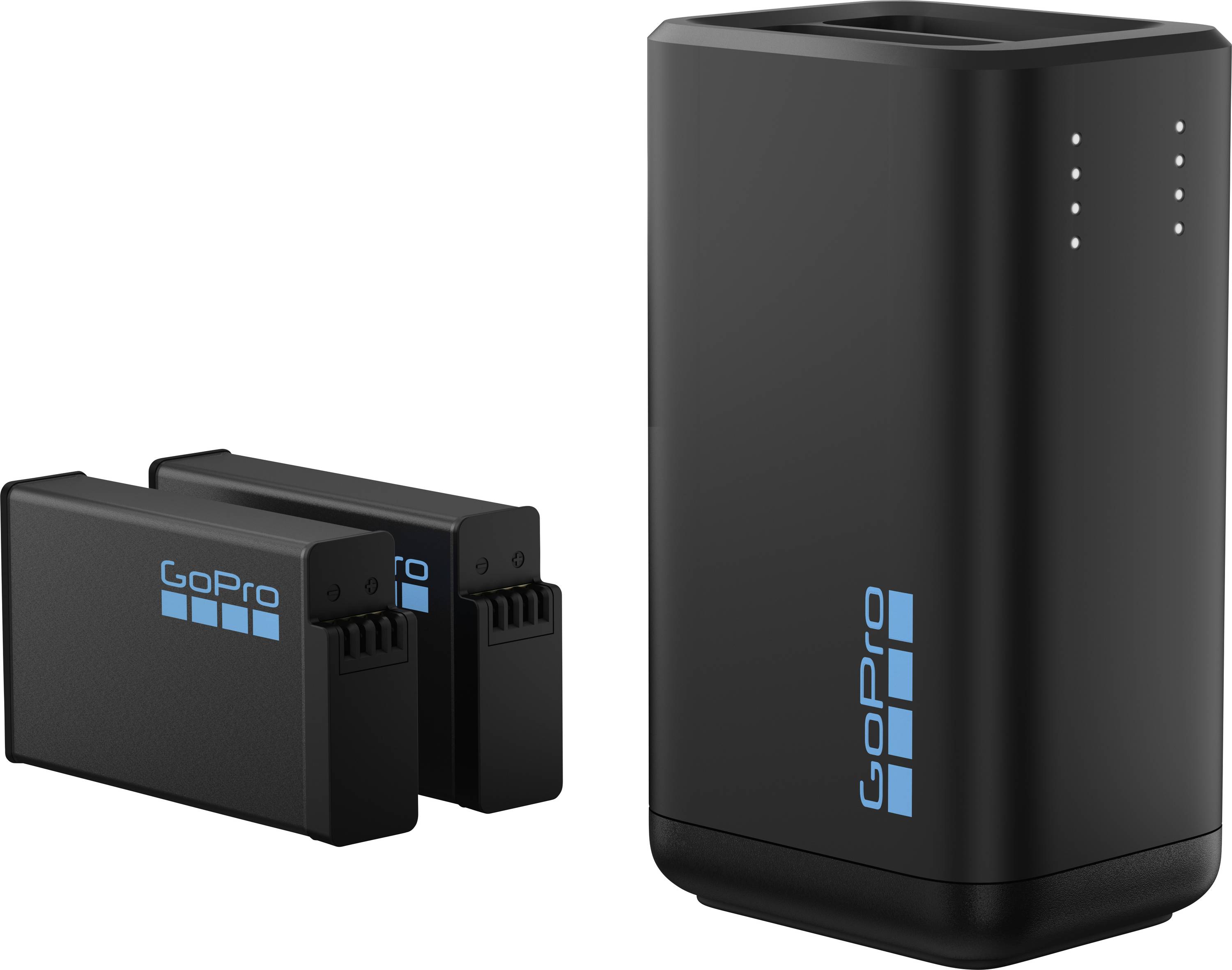 GoPro Enduro Dual Charger + Batteries for MAX2 chargeur GoPro MAX