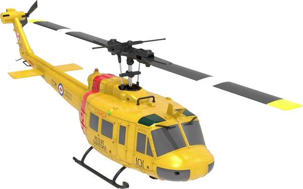 FliteZone Bell UH-1DX (Canada) RTF RC model vrtuľníka RtF