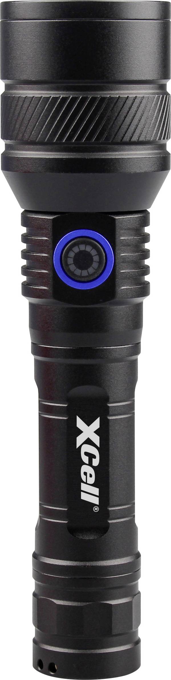 XCell Lunalux Pro LED  vreckové svietidlo (baterka), veľký dosah, s režimom stroboskopu, s USB rozhraním, napájanie z akumulátora, 700 lm, 11 h, 238.8 g