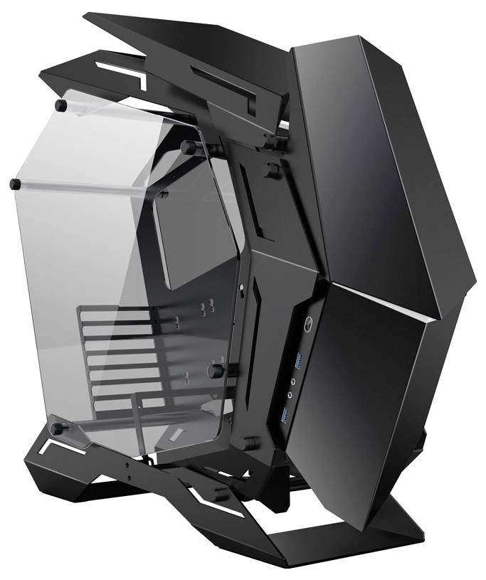 Jonsbo Full Tower Behuizing, Gaming-behuizing, PC-behuizing Zwart