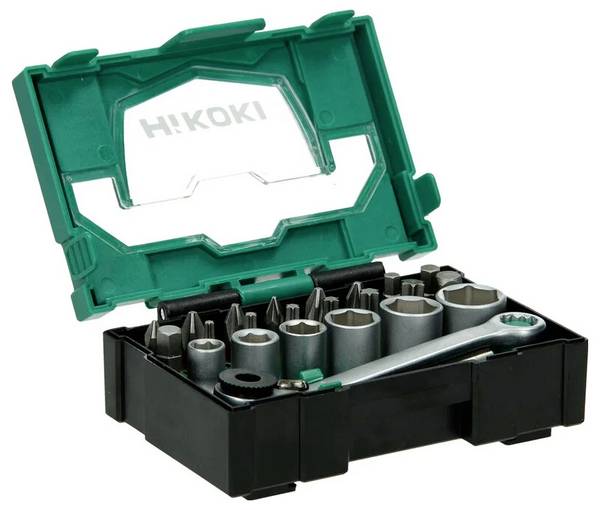 HiKOKI  40030020 sada bitov, profil T, plochý, krížový PH, krížový PZ, šesťuholník, 1/4 "