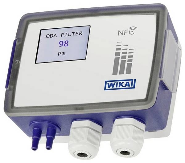WIKA senzor diferenčného tlaku 1 ks A2G-520 0 Pa do 250 Pa pripojovacie krabice Single