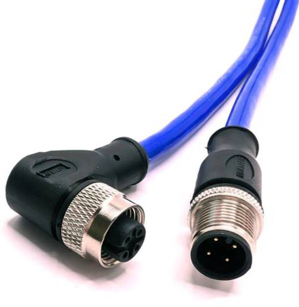 Mueller Electric C4AD81M010 konektor akčného / snímacieho člena, C4AD81M010, piny: 4, 10 m, 1 ks