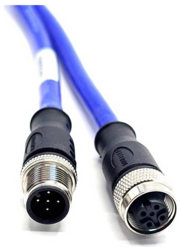 Mueller Electric C5AC82M005 konektor akčného / snímacieho člena, C5AC82M005, piny: 5, 5 m, 1 ks