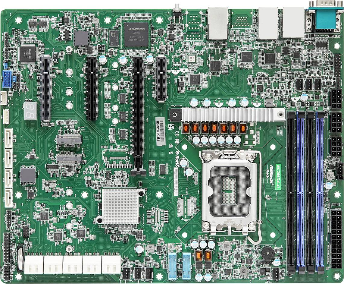 ASRock EC266D4-4L Moederbord Socket Intel 1700 Vormfactor ATX