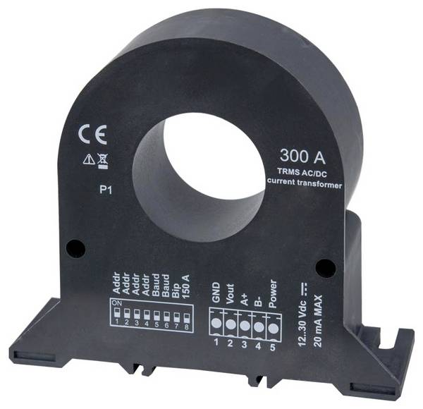 Prúdový transformátor AC/DC s funkciou vysielača, max. priemer kábla 32 mm, výstup 0…10 VDC Camille Bauer SIRAX BT7100 179954 1 ks