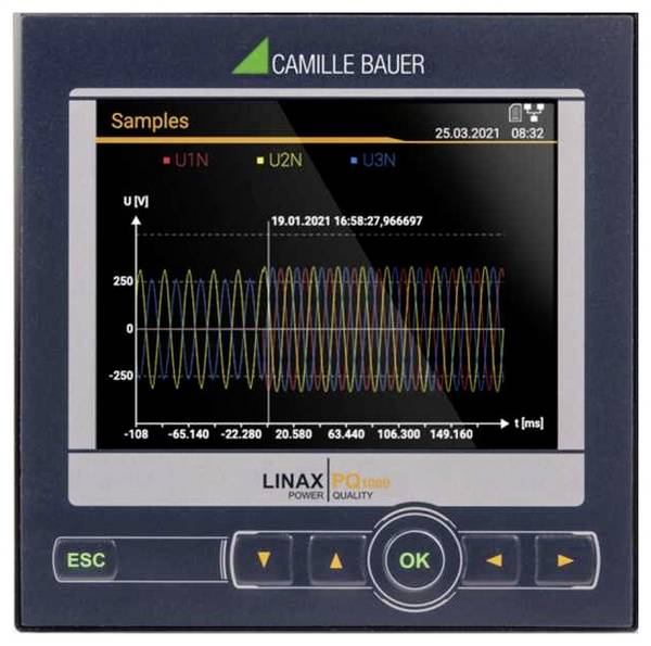 Camille Bauer LINAX PQ1000 sieťový analyzátor