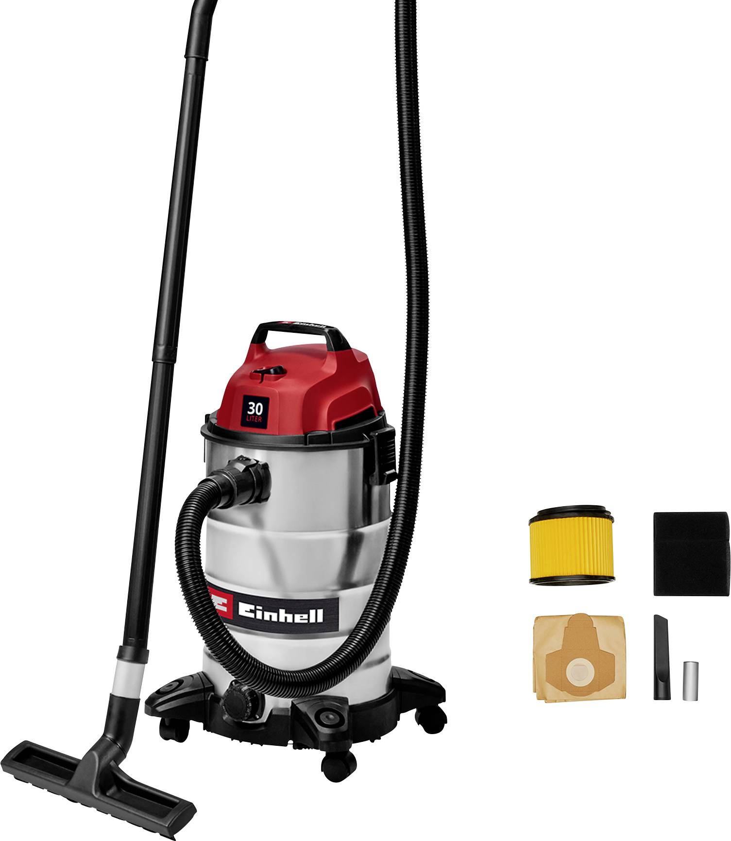 Einhell TC-VC 3055 S 2342235 Nat- en droogzuiger 30 l