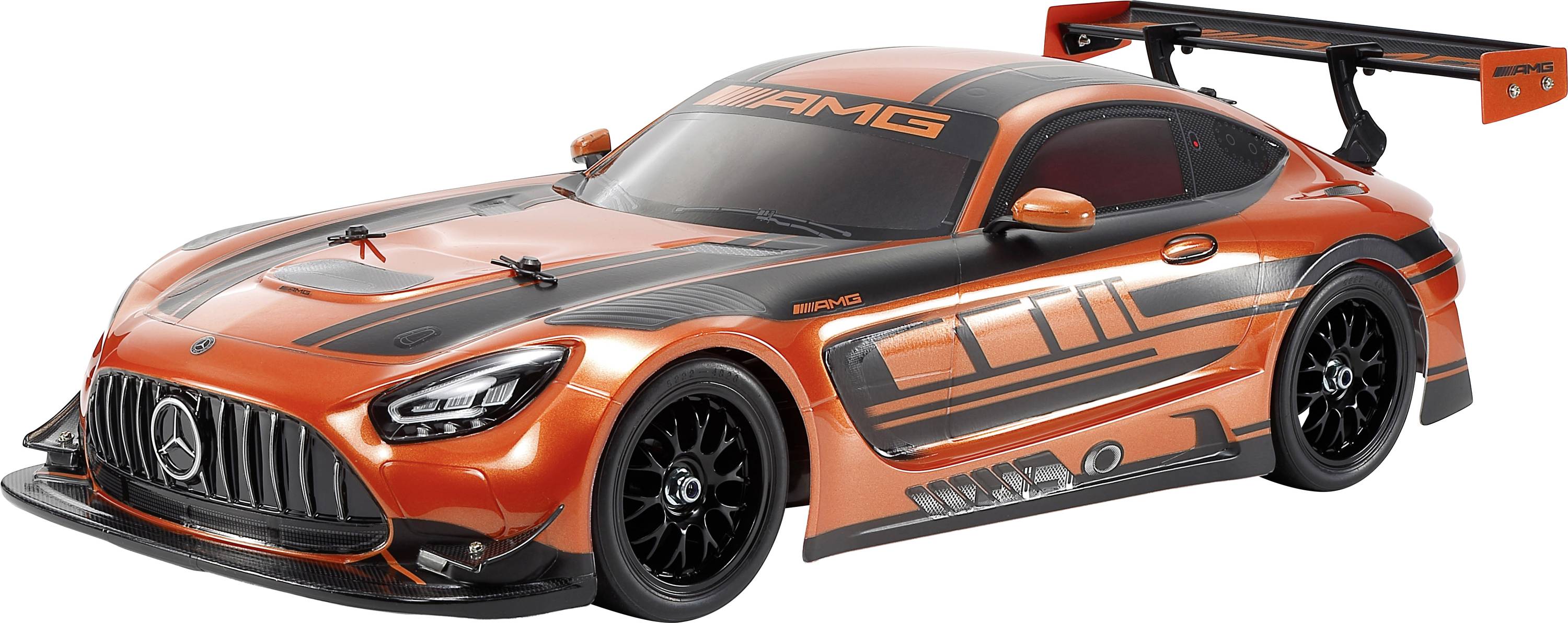 Tamiya 1:10 RC auto Elektro Straatmodel Mercedes-AMG GT3 EVO TT-02 Bausatz 1:10 4WD Bouwpakket TT-02 2,4 GHz
