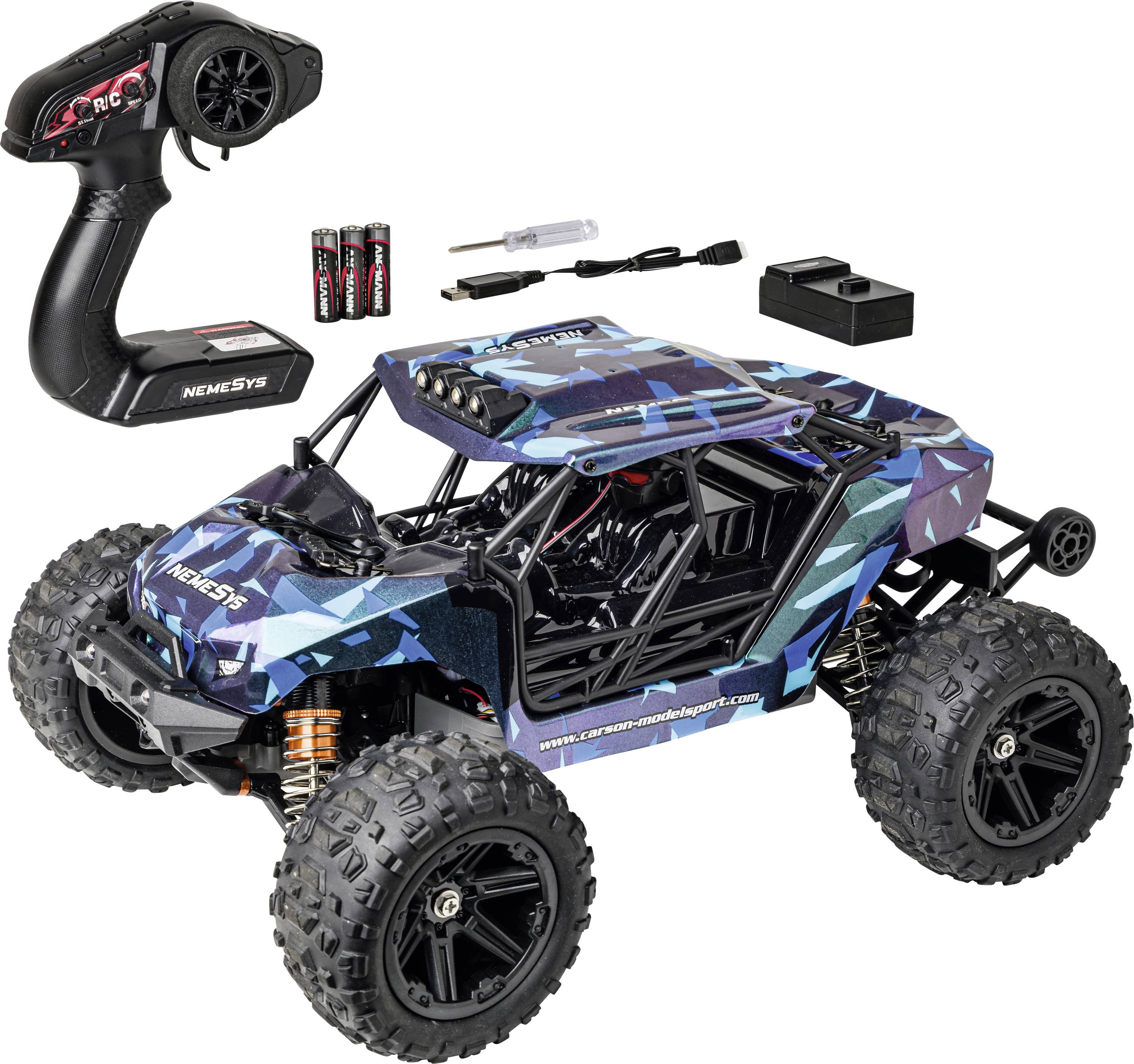 Carson Modellsport NemeSys RTR RC auto Elektro Buggy 4WD RTR 2,4 GHz