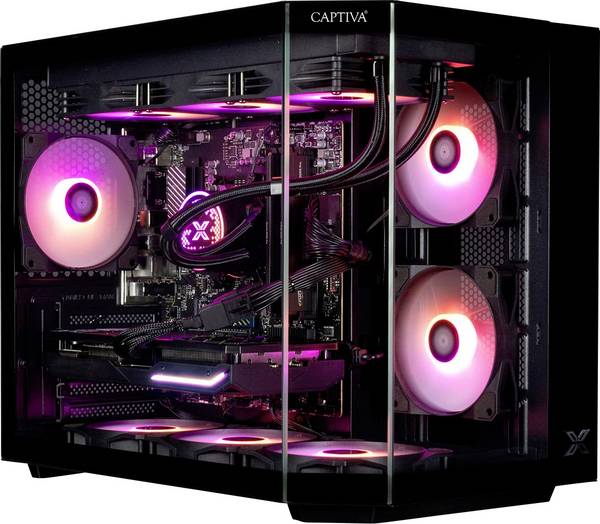 Captiva herný počítač  Highend Gaming I90-153 (i7-14   ()   Intel® Core™ i7 i7-14700KF 32 GB RAM     Nvidia GeForce RTX 5070  GDDR7 Win 11 Home  90153