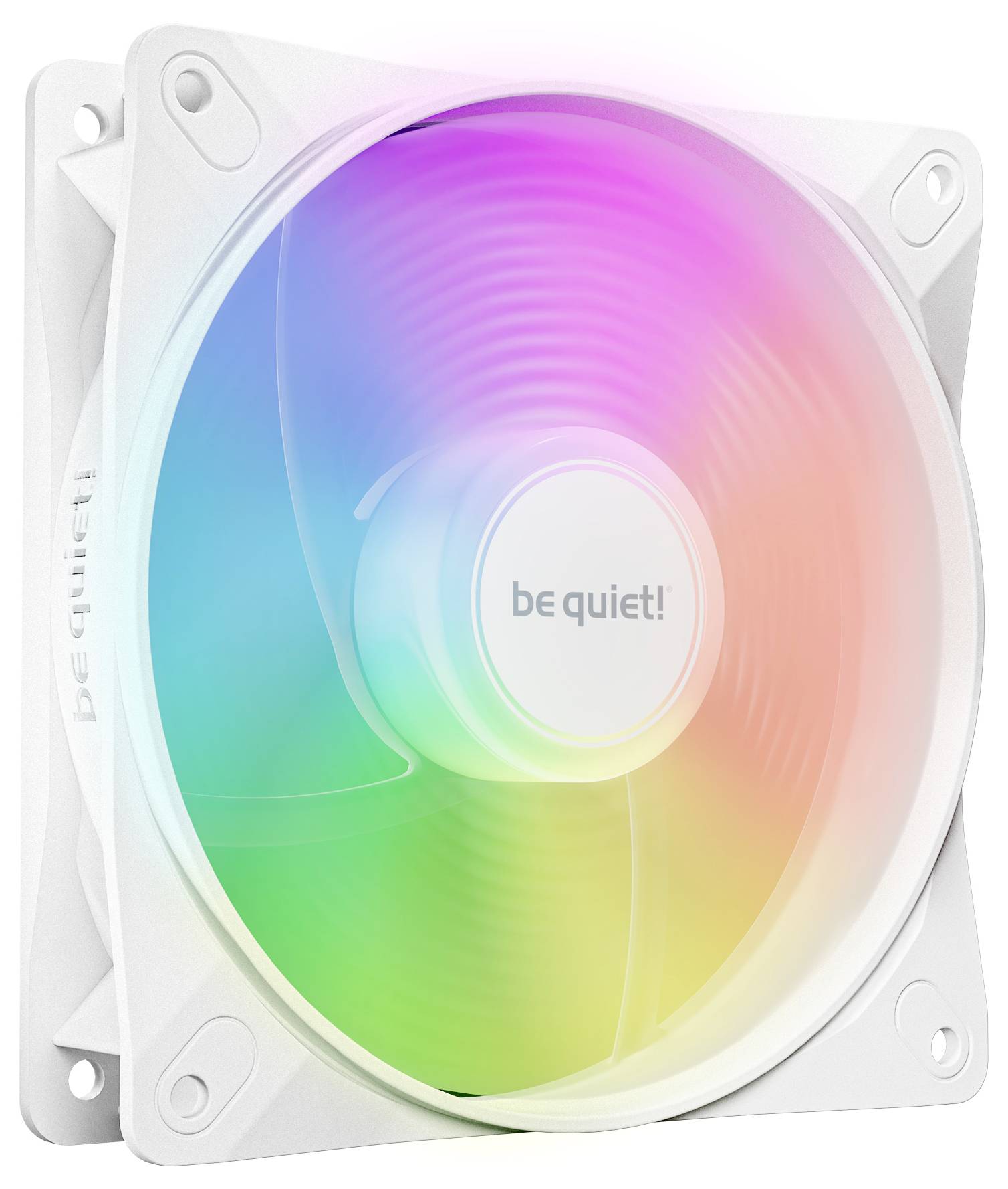 BeQuiet LIGHT WINGS LX | 120mm PWM Reverse White PC vetrák s krytom biela-3