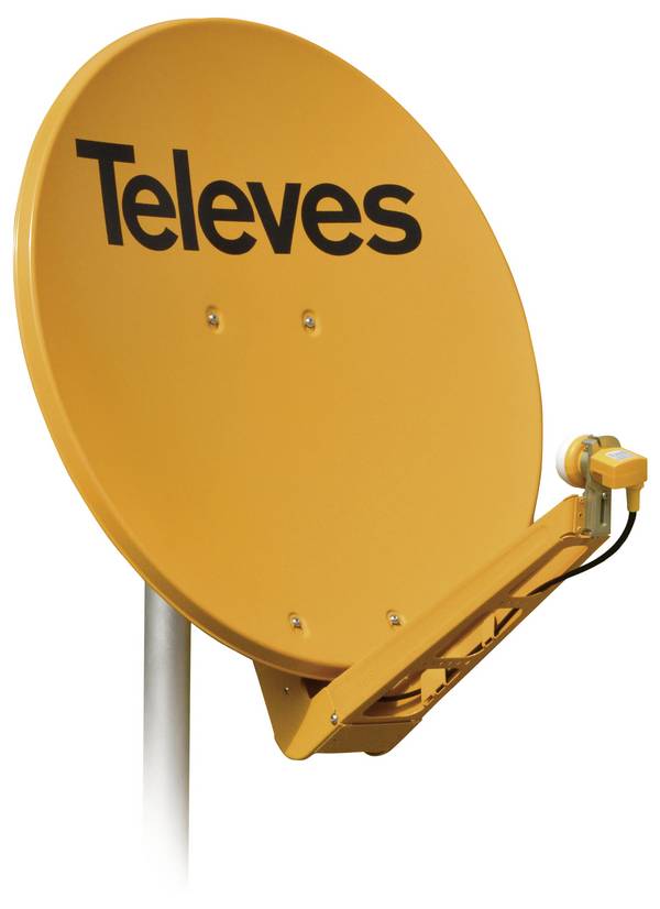 Televes QSD 85-O satelit 85 cm Reflektívnej materiál: hliník