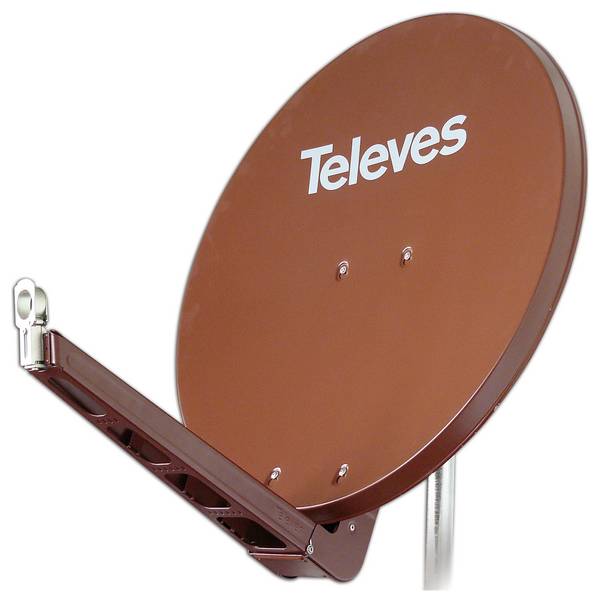 Televes S85QSD-Z satelit 85 cm Reflektívnej materiál: hliník