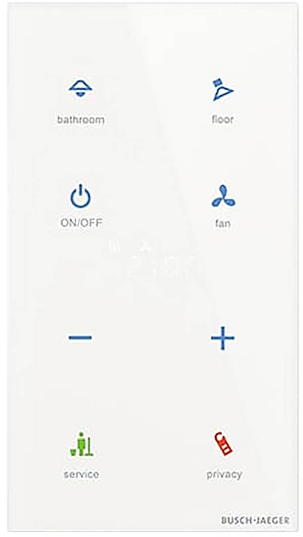 Busch-Jaeger KNX 2CKA006300A1648 ovládacie prístroj    TBR/U4-CG
